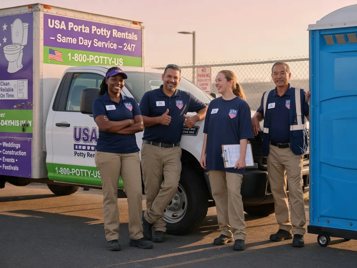 Porta Potty Rental company in Forbes Road, PA